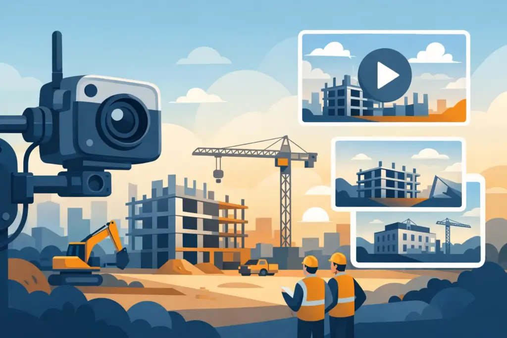 Timelapse Cameras for Construction Sites