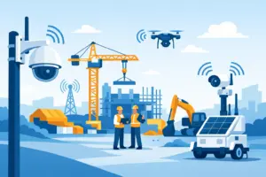 Wireless CCTV for Building Sites