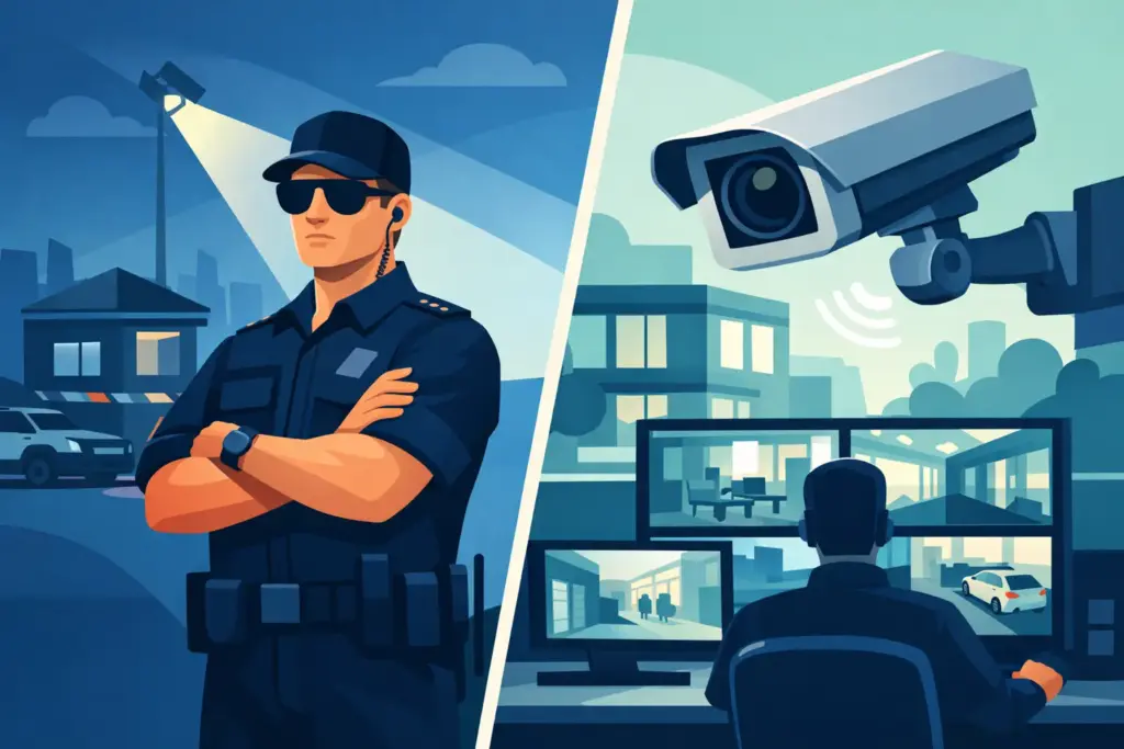 Manned Guarding vs CCTV: Which Works Best?