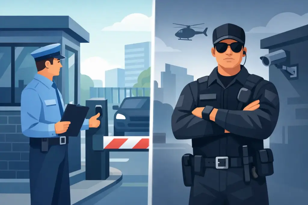 Gatemen vs Security Guards: Which Does Your Site Need?