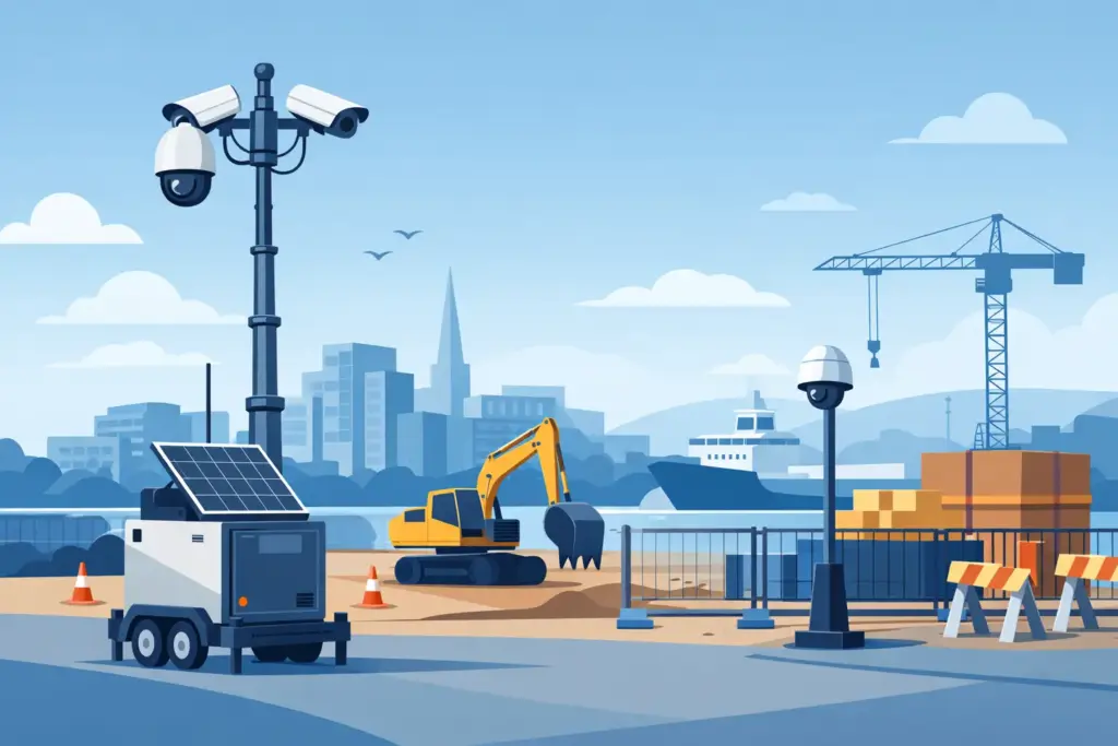 Temporary CCTV Southampton for Active Sites