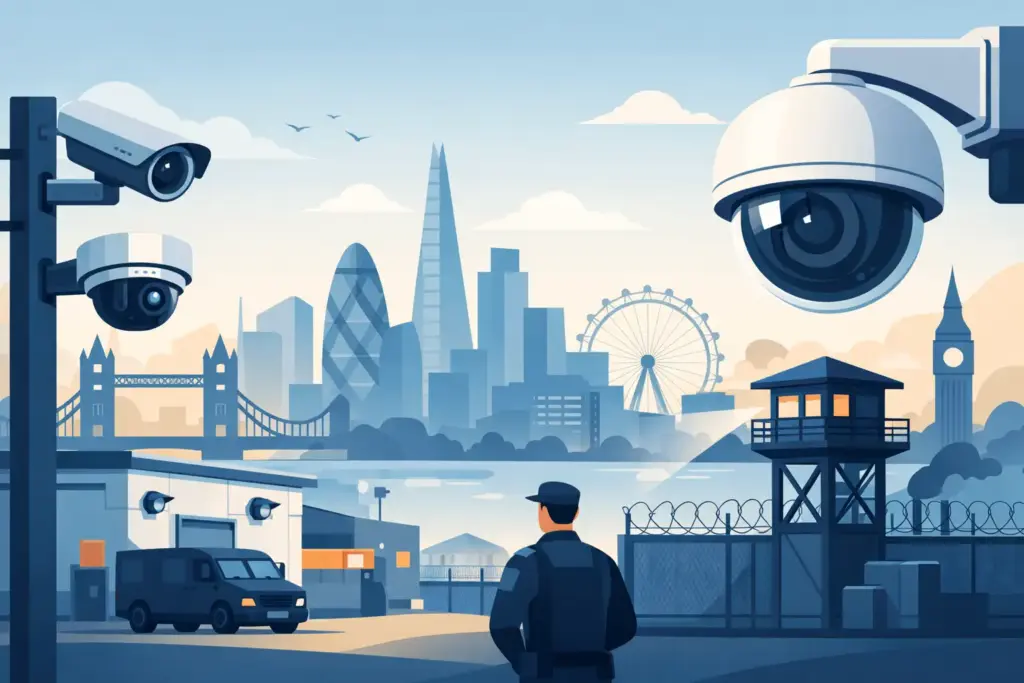 Commercial CCTV London for High-Risk Sites