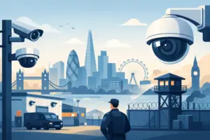Commercial CCTV London for High-Risk Sites
