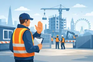 What a London Construction Site Gateman Delivers
