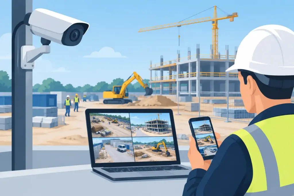 Best Remote CCTV for Builders on Active Sites