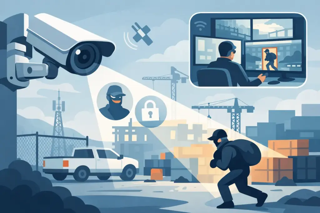 Can Remote CCTV Deter Theft on Your Site?