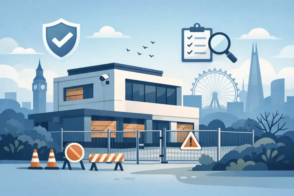Vacant Building Compliance Guide for UK Sites